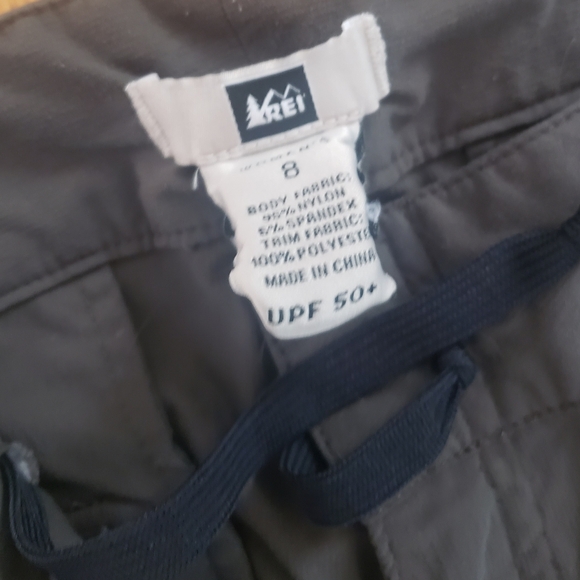 2 pairs REI hiking outdoor pants size 8 - Picture 5 of 9